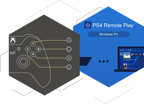 Unite PS4 Remote Play, Xbox controller or any other gamepad together