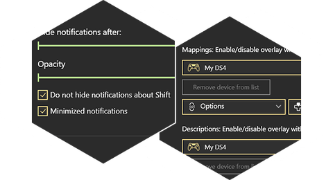 Desktop Overlay novelties and improvements