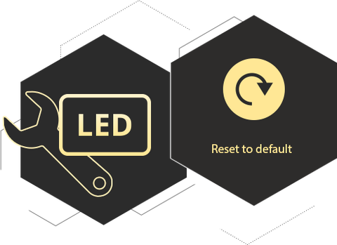 Reset to Default Function and LEDs Refinement