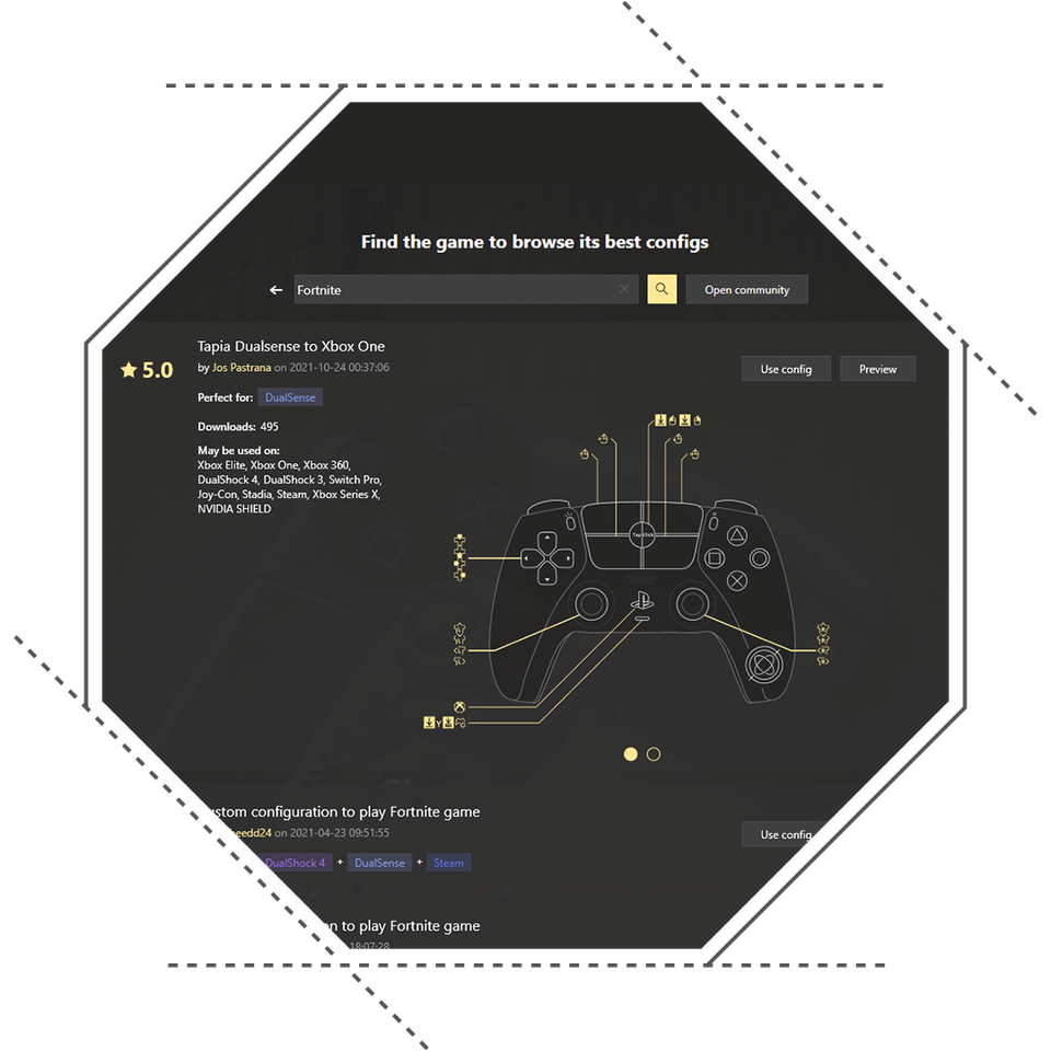 Remap Xbox One controller with powerful gamepad mapper